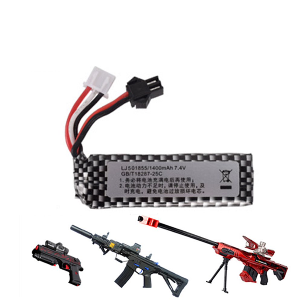Rc Hobby Vehicles - 7.4v 1400mah 25C 501855 Lipo Battery