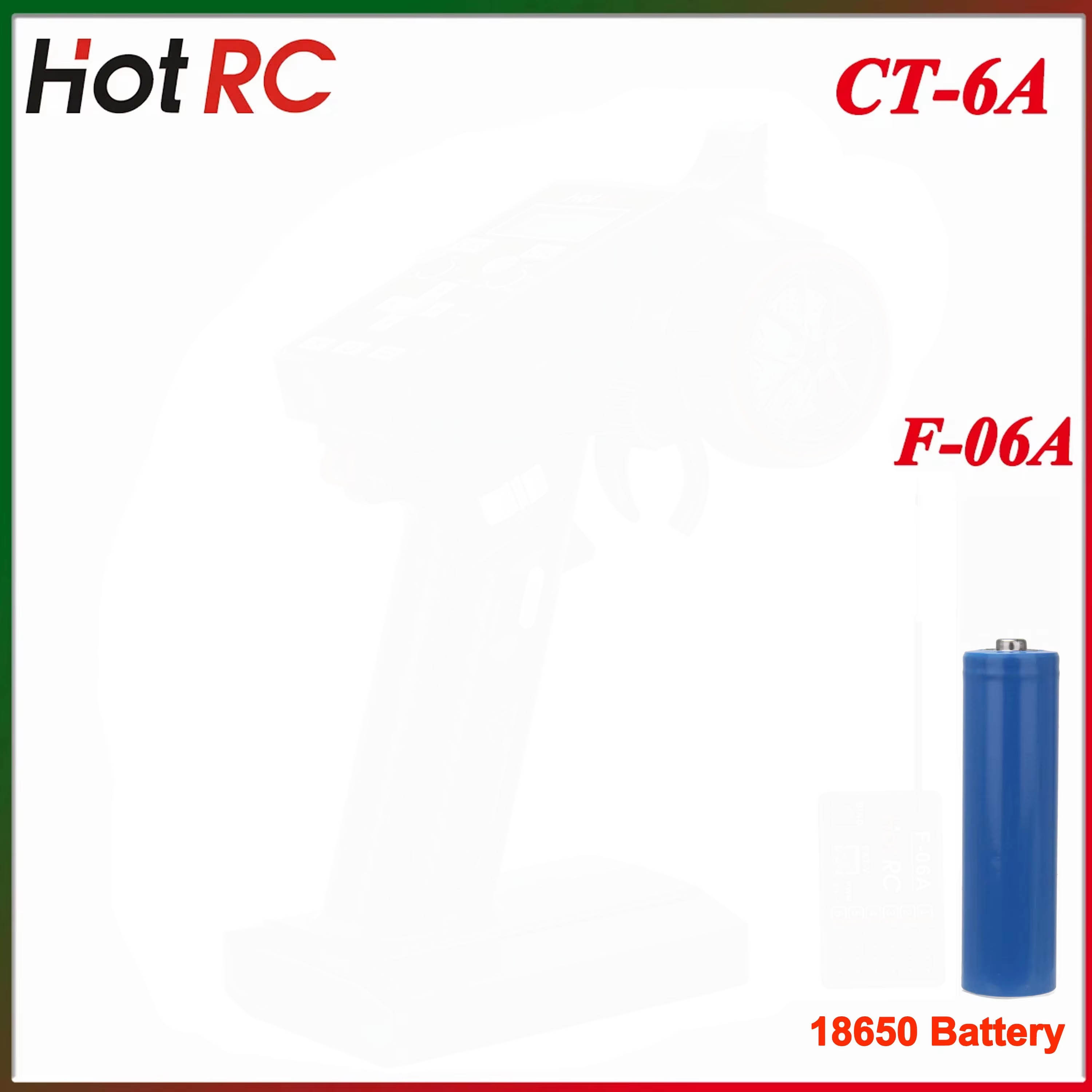 HotRC CT-6A 2.4G 6CH 6 Channel - Radio Transmitter 6Ch ulasan dan harga