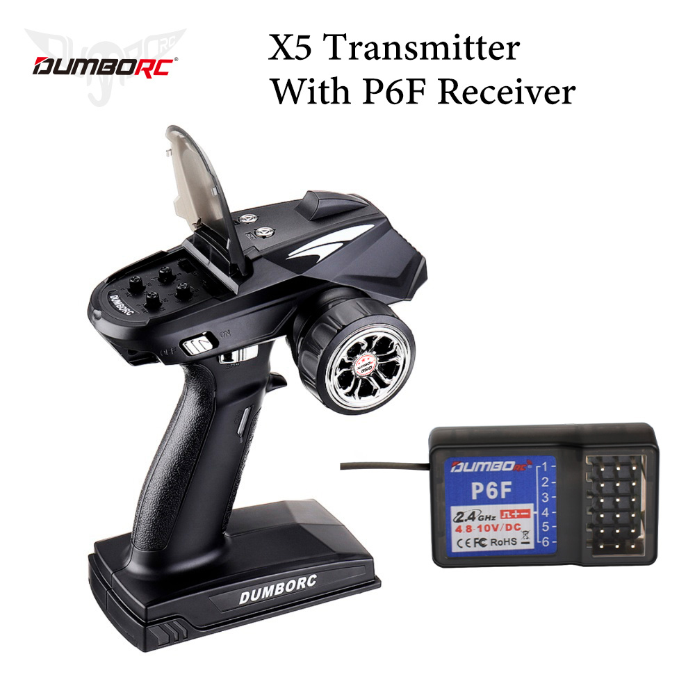 DUMBORC X6P 6CH 2.4G RC Radio  - Radio Transmitter 6Ch ulasan dan harga