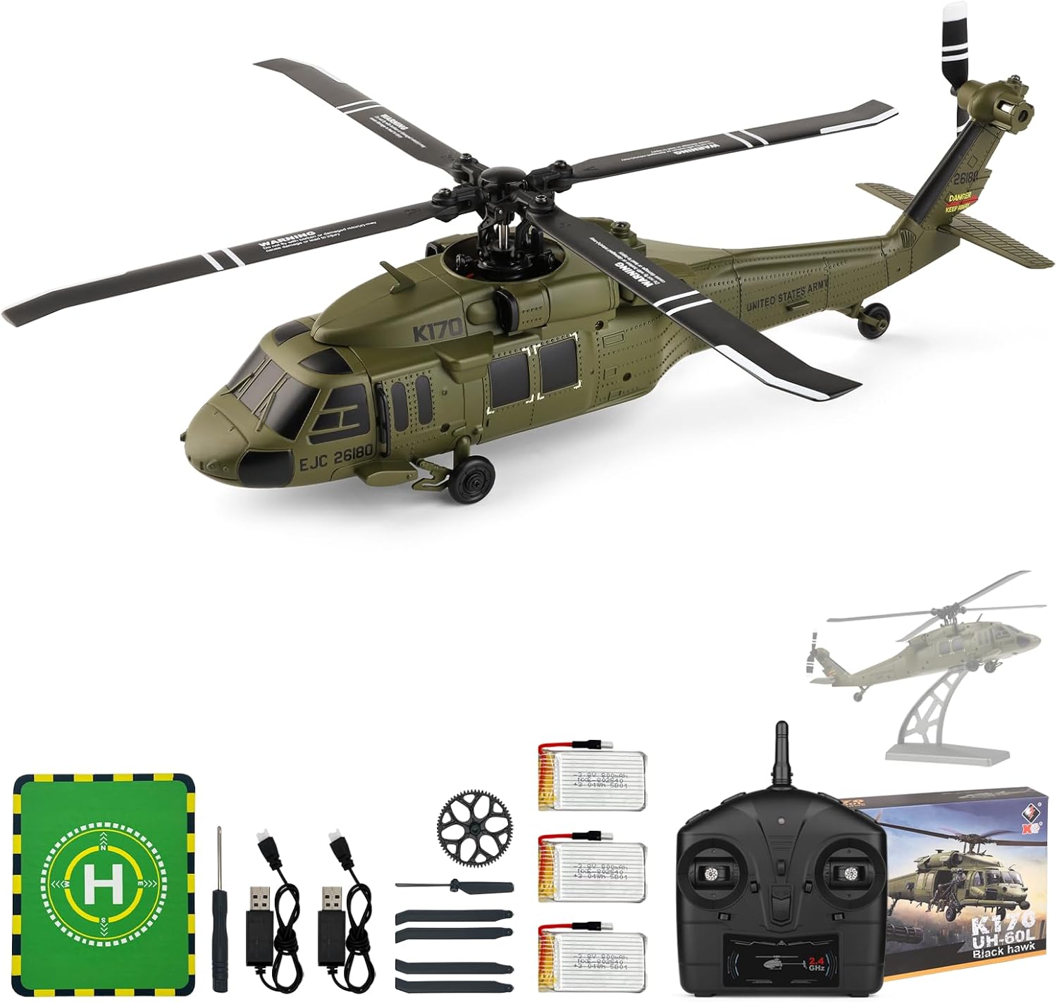WLtoys K170 Brushless 4-CH RC  - Rc Hobby Grade ulasan dan harga