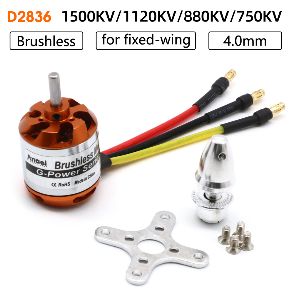 RC Motor D2836 750KV 1500KV 88 - Rc Hobby Grade ulasan dan harga