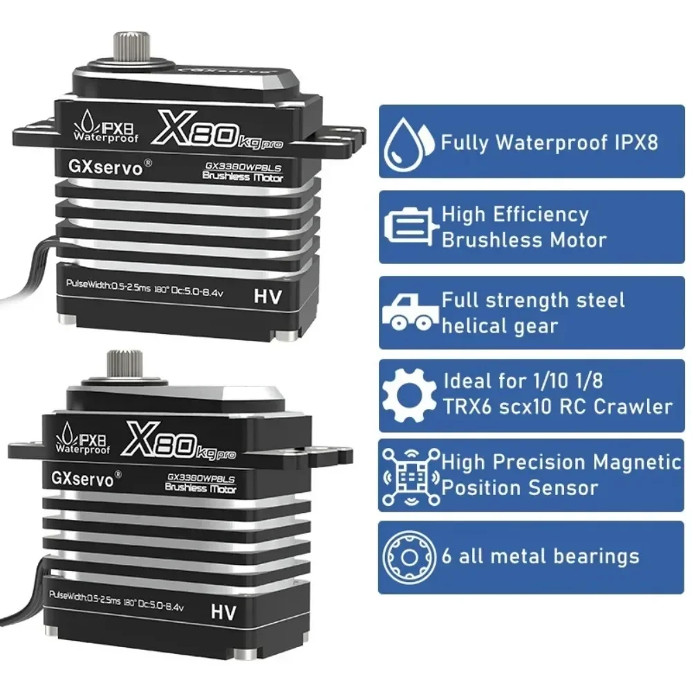 80KG Digital Servo Motor All M - Rc Hobby Grade ulasan dan harga