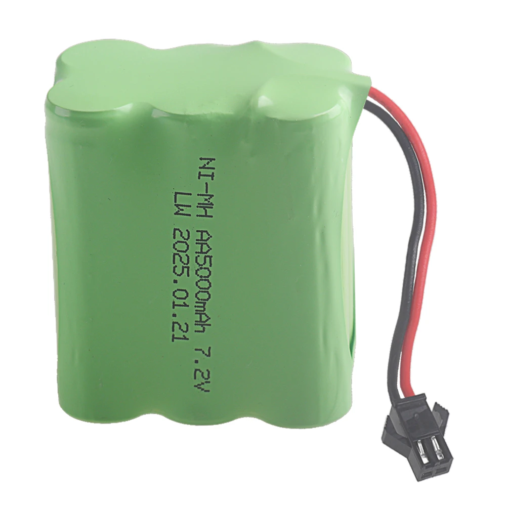 (SM-2P Plug) 7.2V 5000mah NiMH - Rc Hobby Vehicles ulasan dan harga