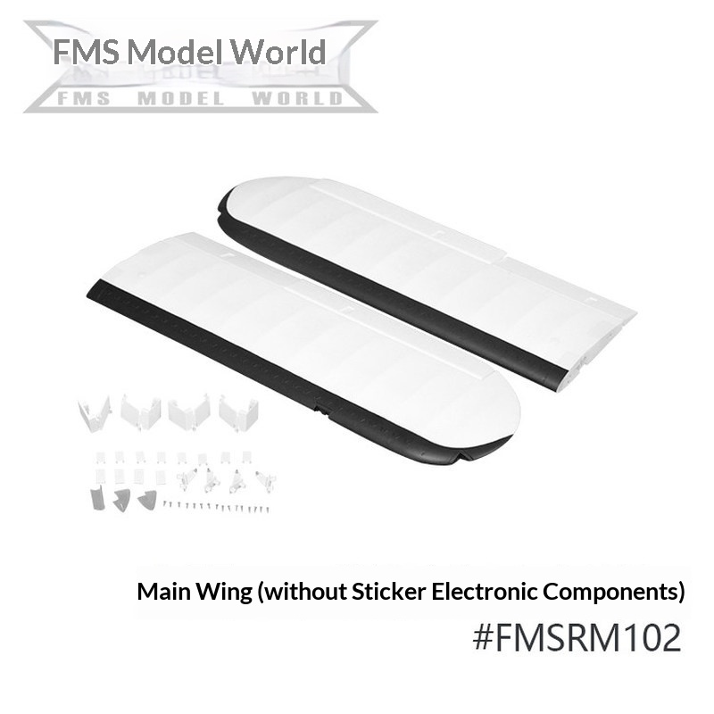 FMS RC Plane Decals For 1700mm - Rc Hobby Grade ulasan dan harga