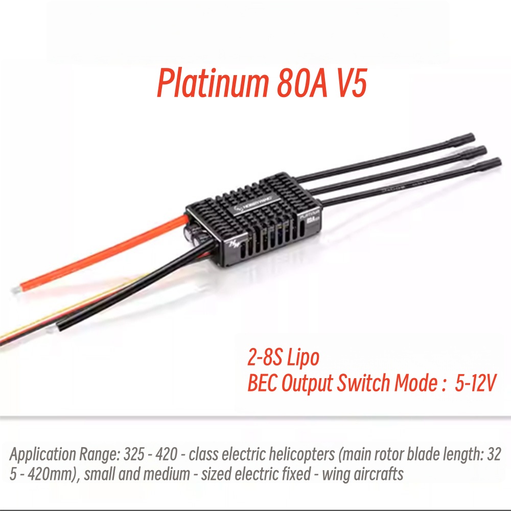 FATJAY Hobbywing Platinum 80A  - Rc Hobby Racing ulasan dan harga