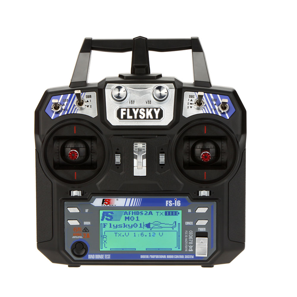 Flysky FS-i6 6CH 2.4G AFHDS 2A - Radio Transmitter 6Ch ulasan dan harga