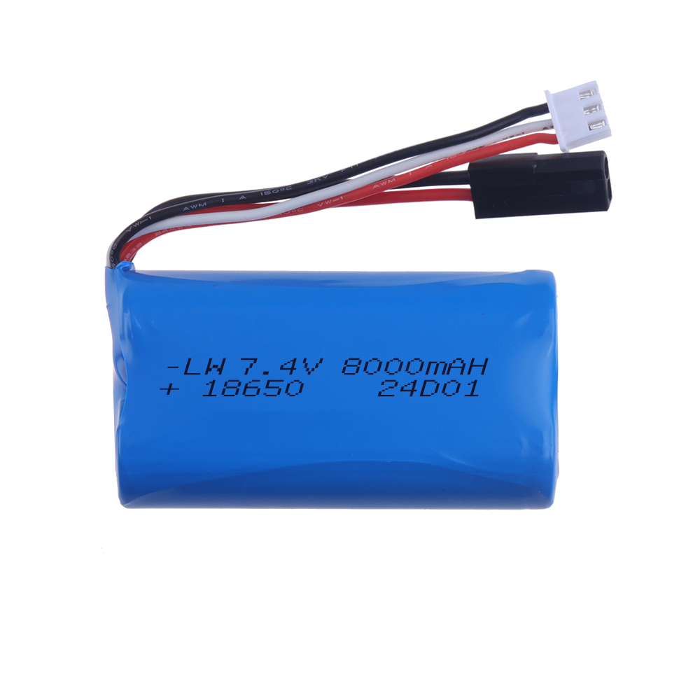 (5500 Plug) 18650 7.4V 8000Mah - Rc Hobby Vehicles ulasan dan harga