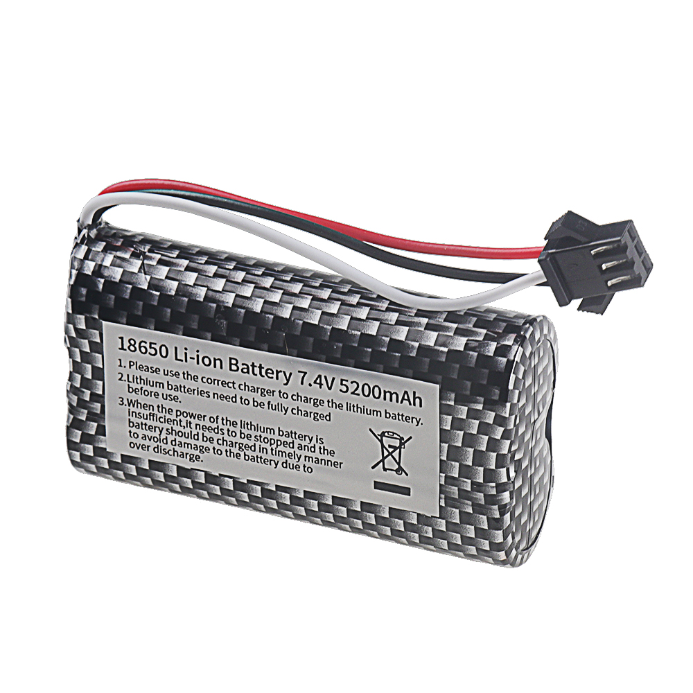 18650 Li-ion 7.4V 5200mAh Batt - Rc Hobby Vehicles ulasan dan harga