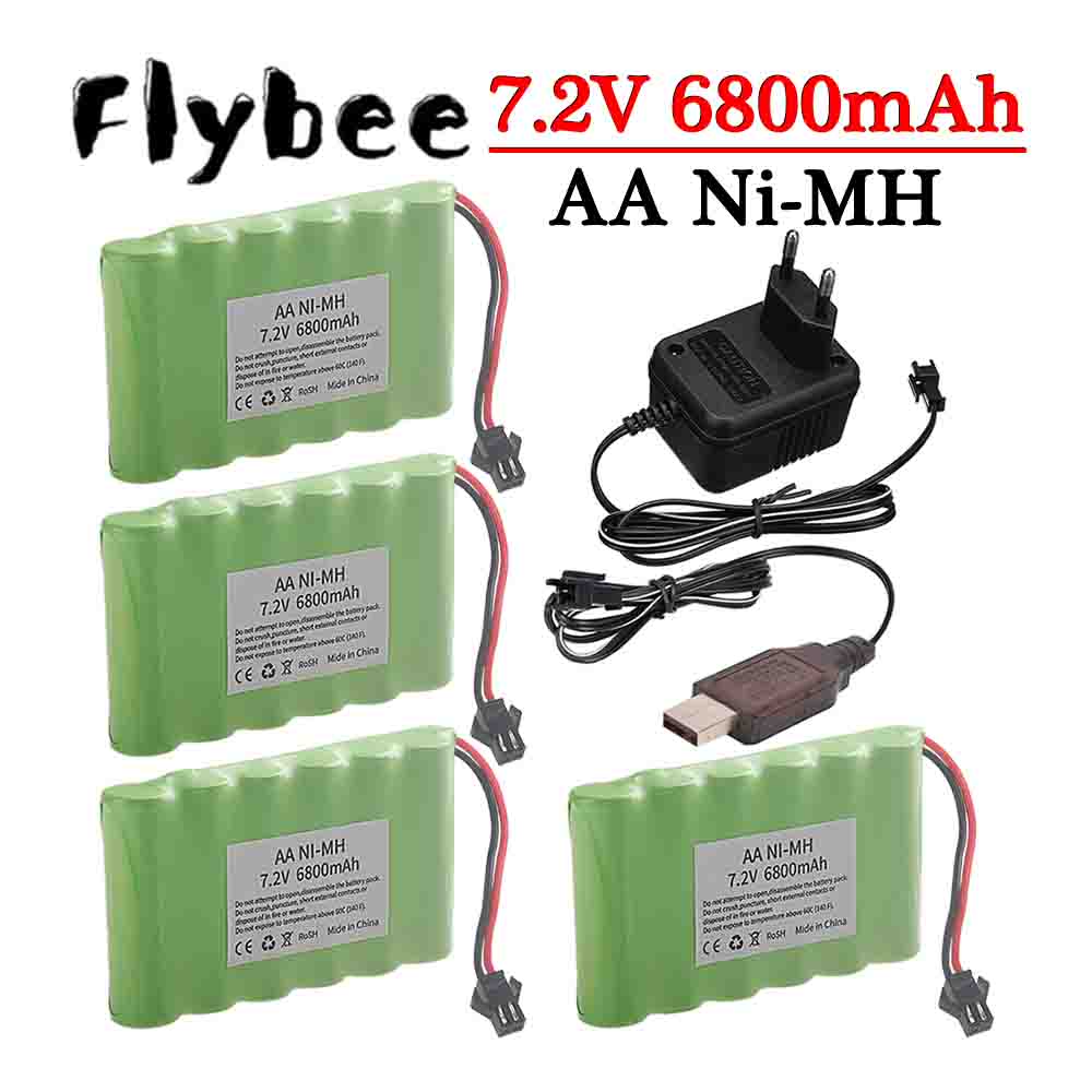 Ni-MH 7.2V 6800mAh SM Plug Bat - Rc Hobby Vehicles ulasan dan harga