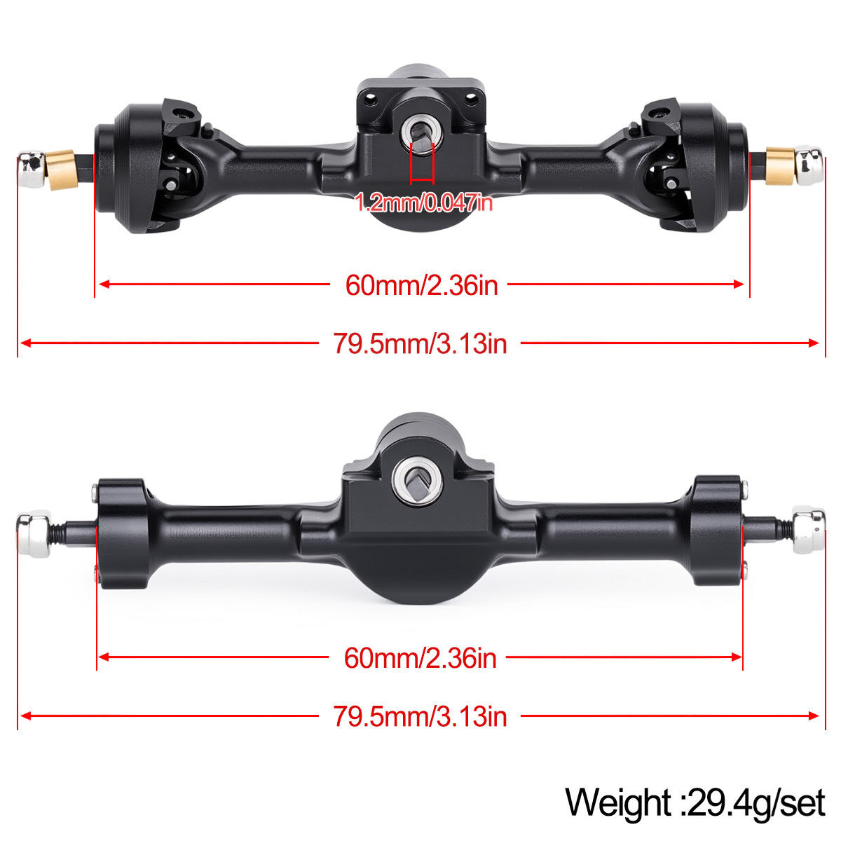 Aluminum Alloy Complete Front  - Rc Hobby Racing ulasan dan harga