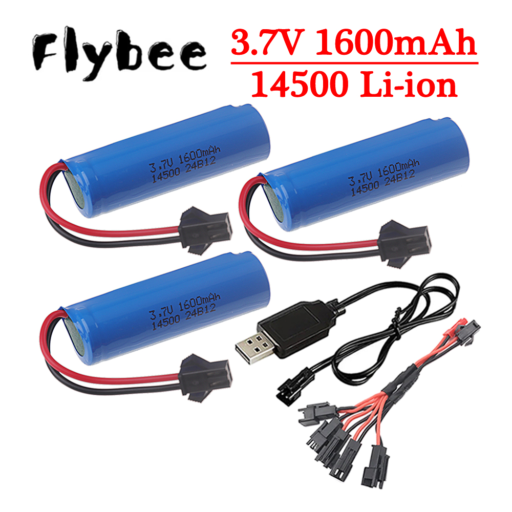 Original 3.7v 14500 1600mAh Li - Rc Hobby Vehicles ulasan dan harga