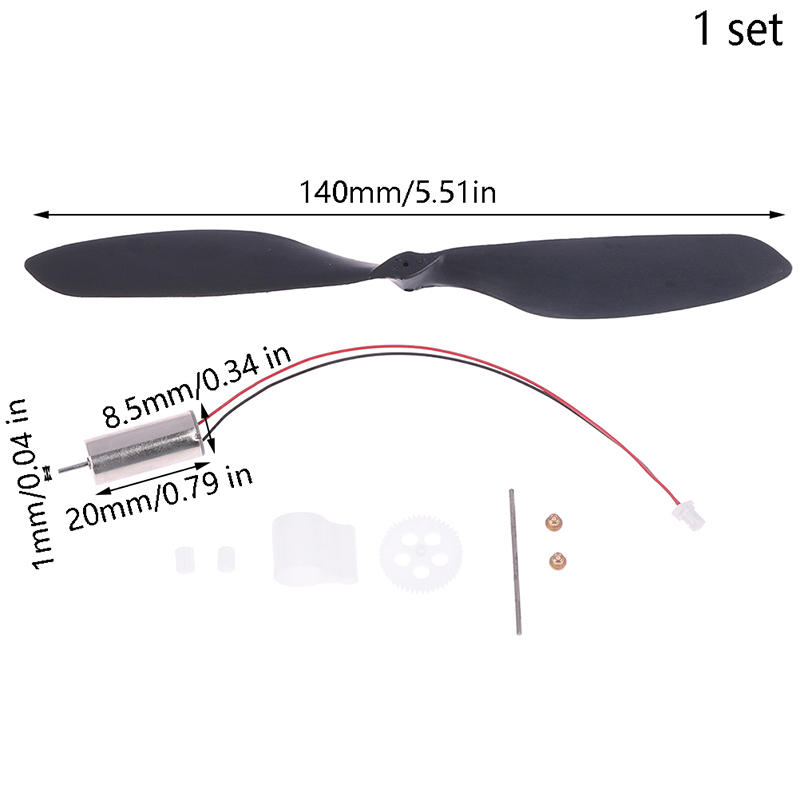 1 Set 3.7V Model Airplane 8520 - Rc Hobby Grade ulasan dan harga