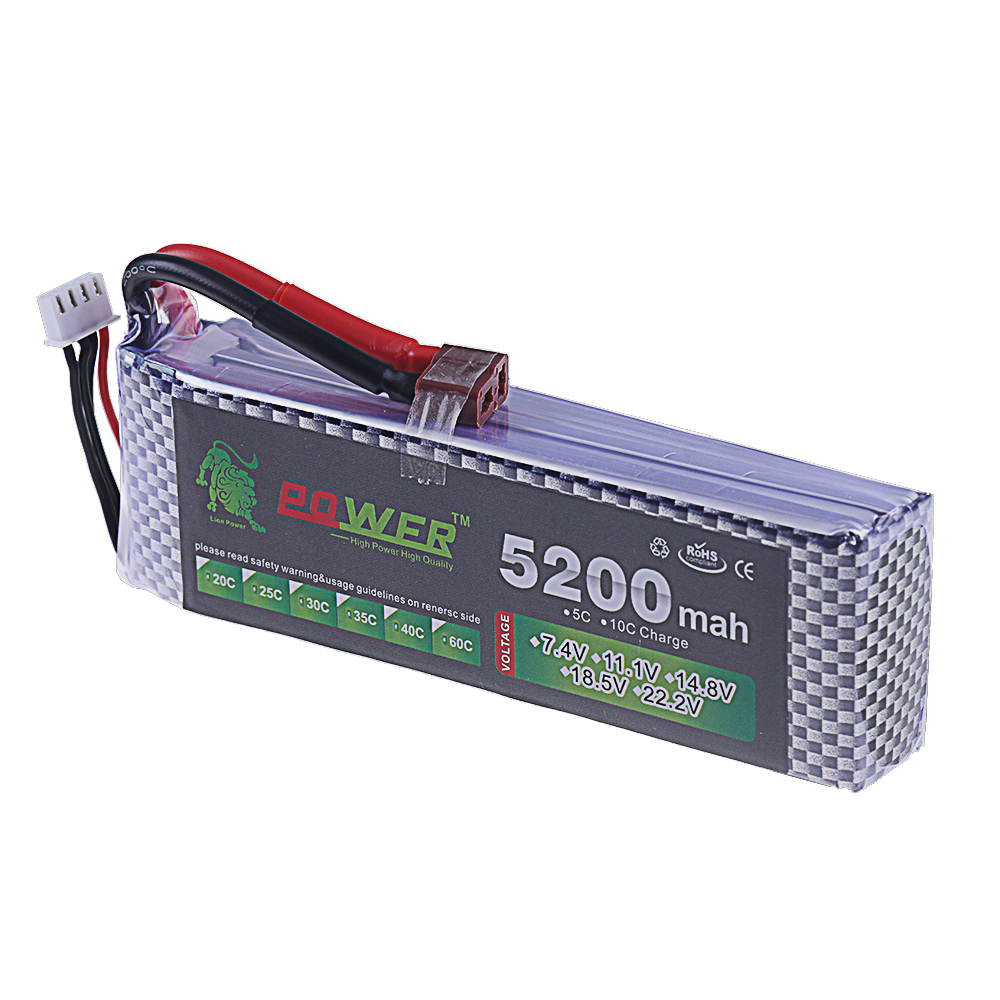 3S Lipo Battery 11.1V 5200mah  - Rc Hobby Vehicles ulasan dan harga