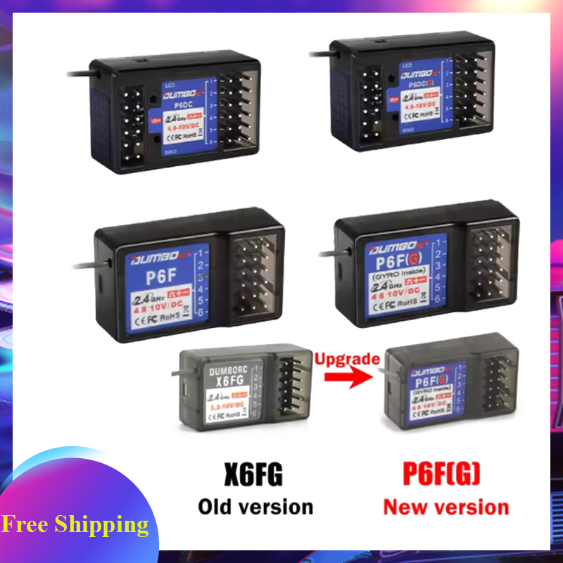 DUMBORC P6F/P6FG/P6DC/P6DCG 2. - Radio Transmitter 6Ch ulasan dan harga