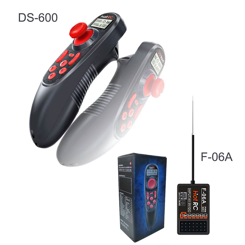 HOTRC DS-600 2.4GHz 6CH RC Boa - Radio Transmitter 6Ch ulasan dan harga