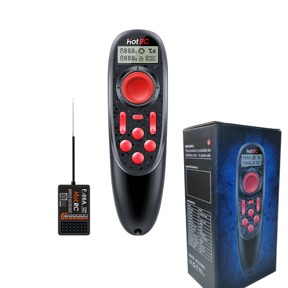 HOTRC DS-600 2.4GHz 6CH RC Boa - Radio Transmitter 6Ch ulasan dan harga
